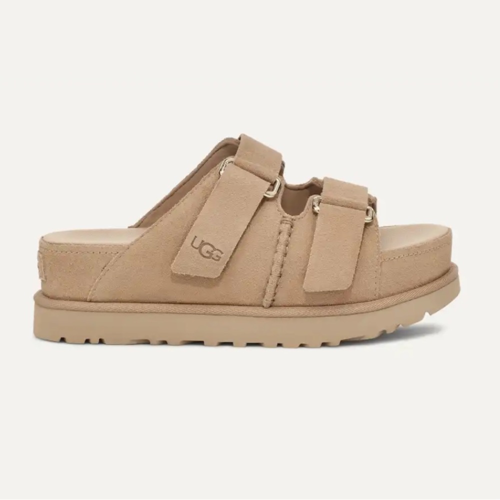 UGG Goldenstar Hi Slide - Sand size 8